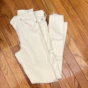 Lucky Brand Bridgette Skinny Jeans w/ raw hem